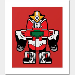 Megazord Time Force Chibi Posters and Art